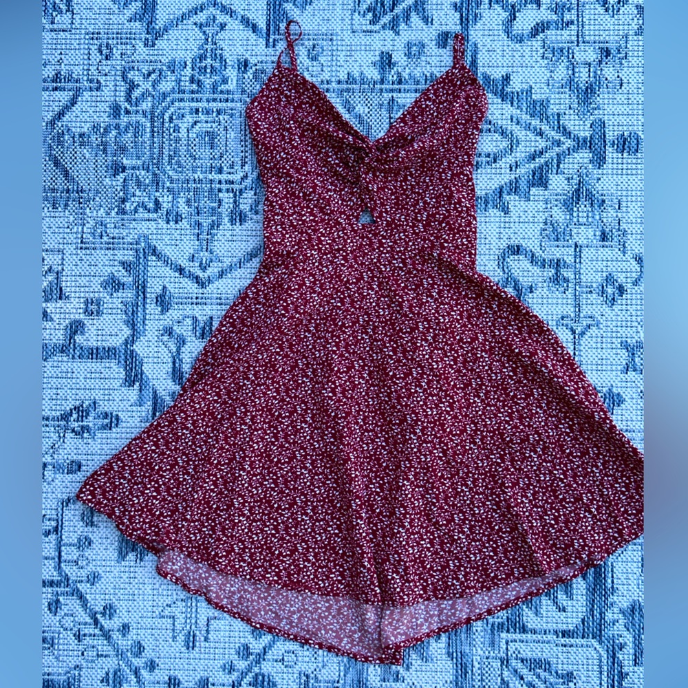 Red Floral Sundress